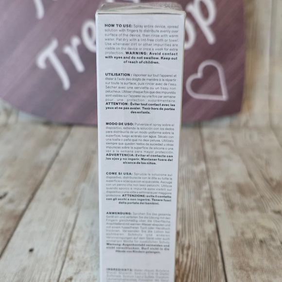 FOREO Silicone Cleaning Spray 60 ml White - Picture 4 of 4